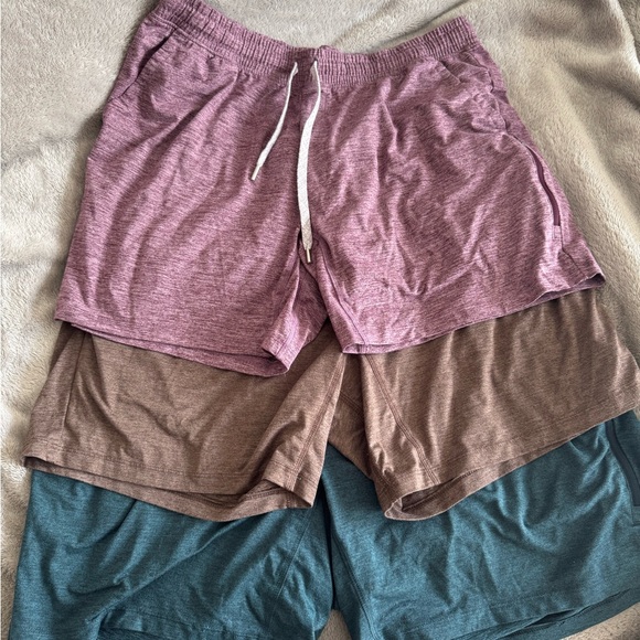 Men's Soft Stretch Shorts 7" - All In Motion™ Size L - Picture 4 of 6